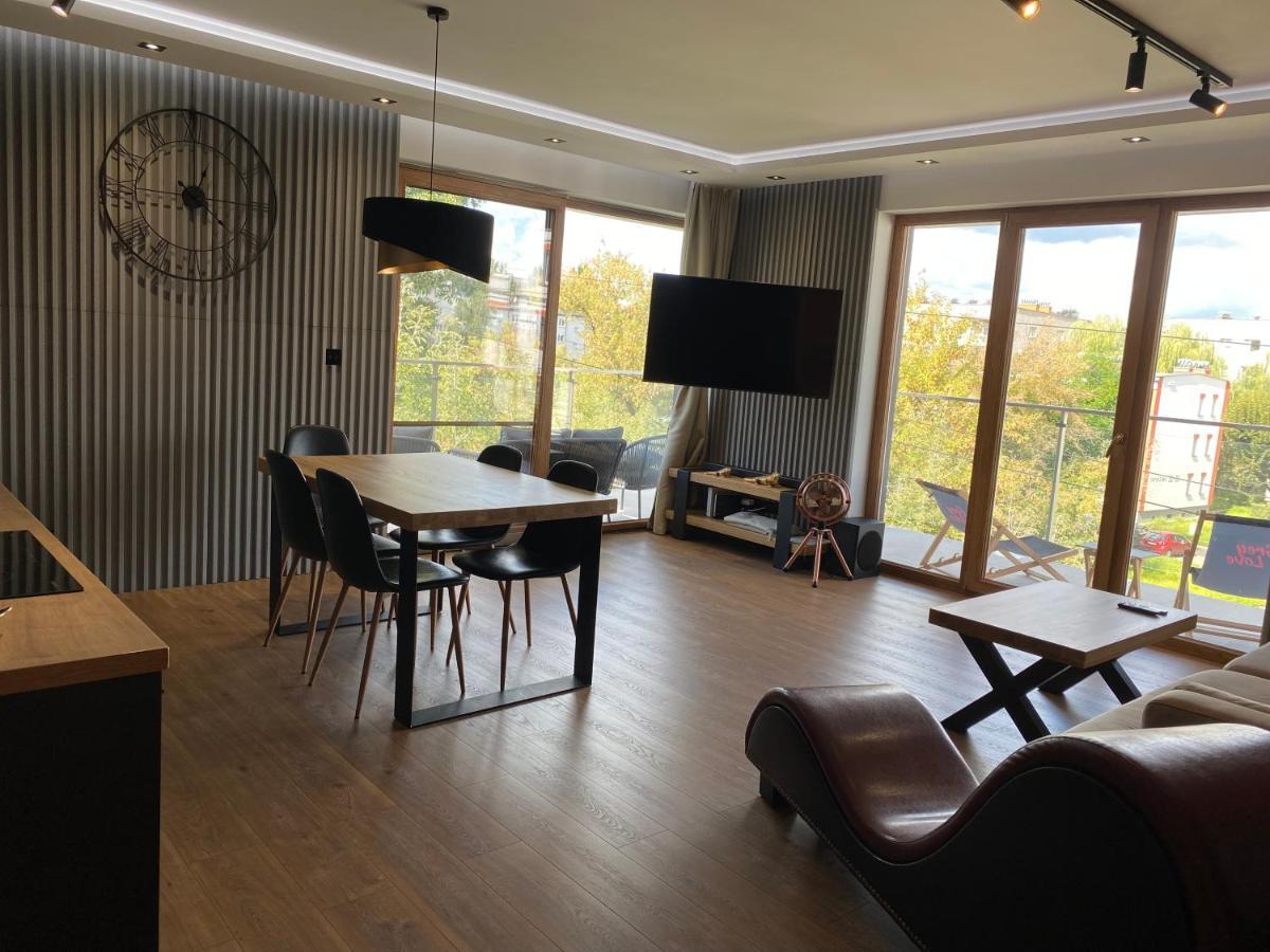 Apartament Grey Love W Czeladzi, Fv, 8Km Do Katowic Luaran gambar