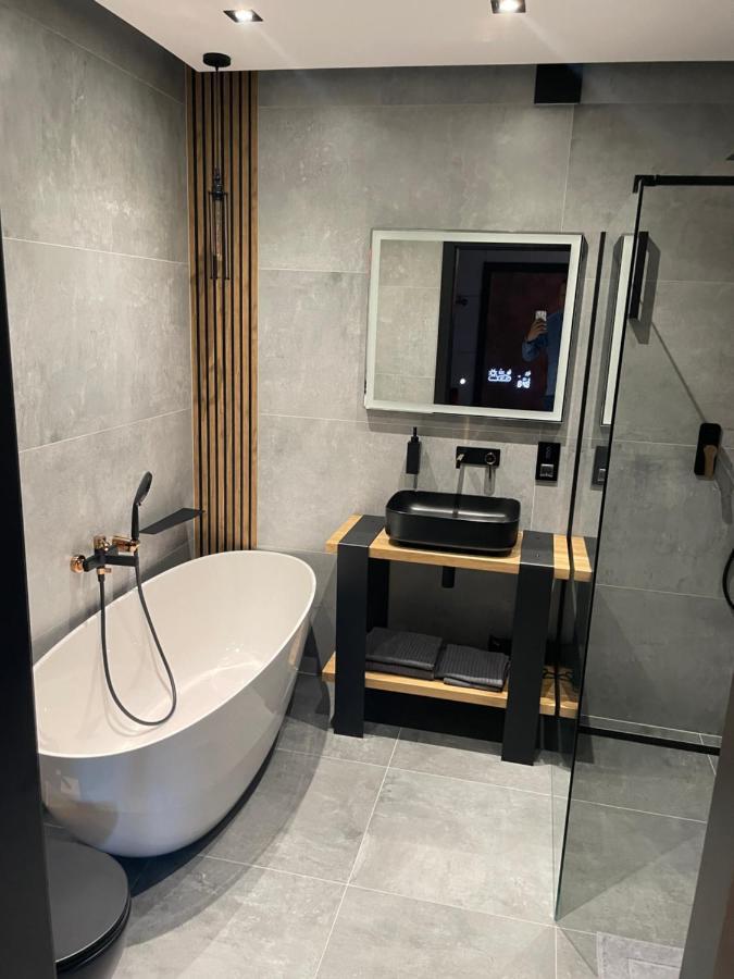 Apartament Grey Love W Czeladzi, Fv, 8Km Do Katowic Luaran gambar