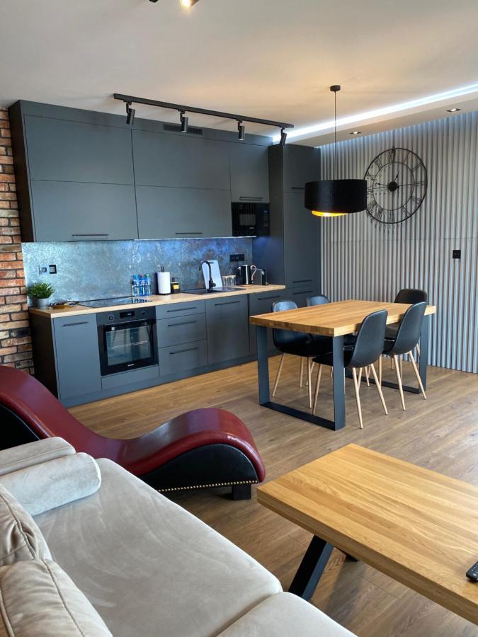 Apartament Grey Love W Czeladzi, Fv, 8Km Do Katowic Luaran gambar